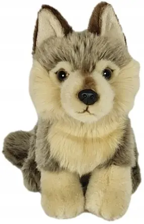 Maskotka Wilk Leśny Siedzący DUBI - 19cm - Zabawki