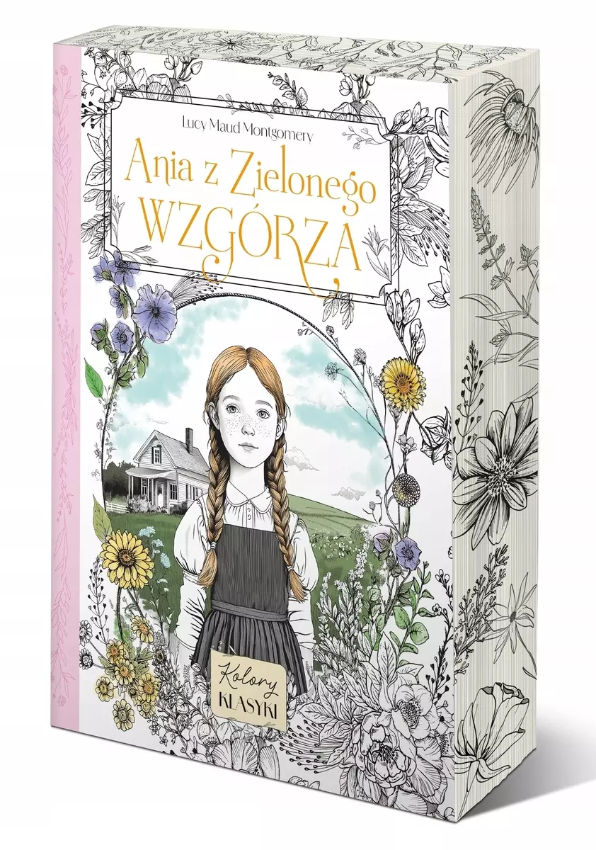 Kolory klasyki. Ania z Zielonego Wzgórza - Książki