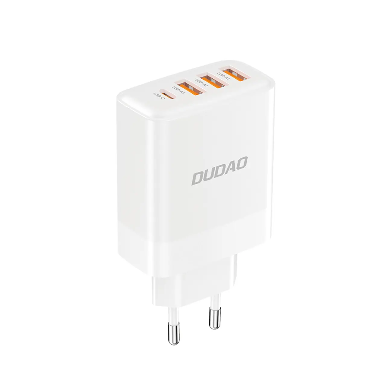 Ładowarka Dudao A5HEU sieciowa 3x USB-A 1x USB-C PD20W - biała - Elektronika i akcesoria