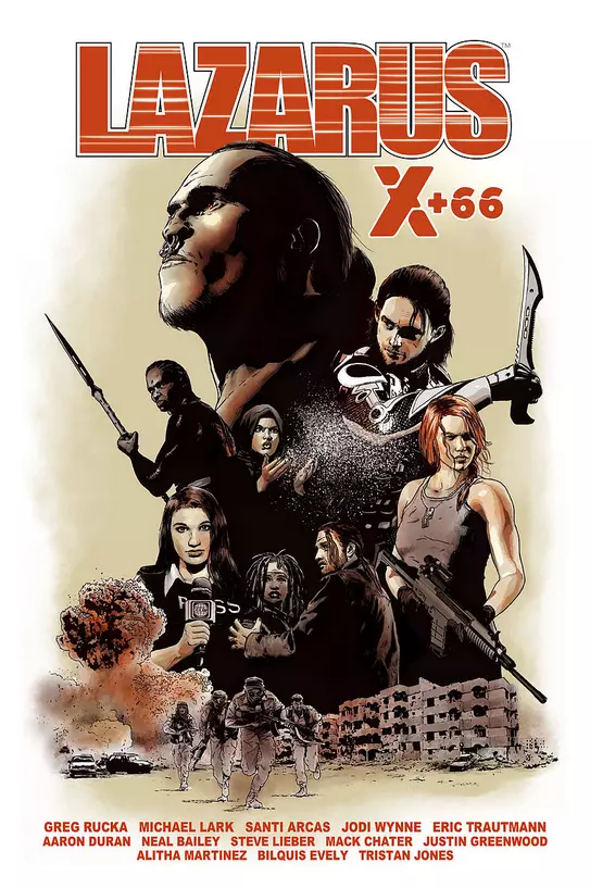 Lazarus. X+66 - Książki