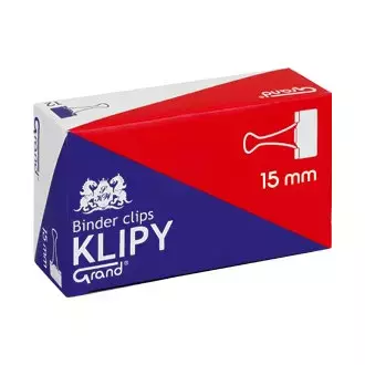 Klipy 15 mm - Papiernicze i szkolne