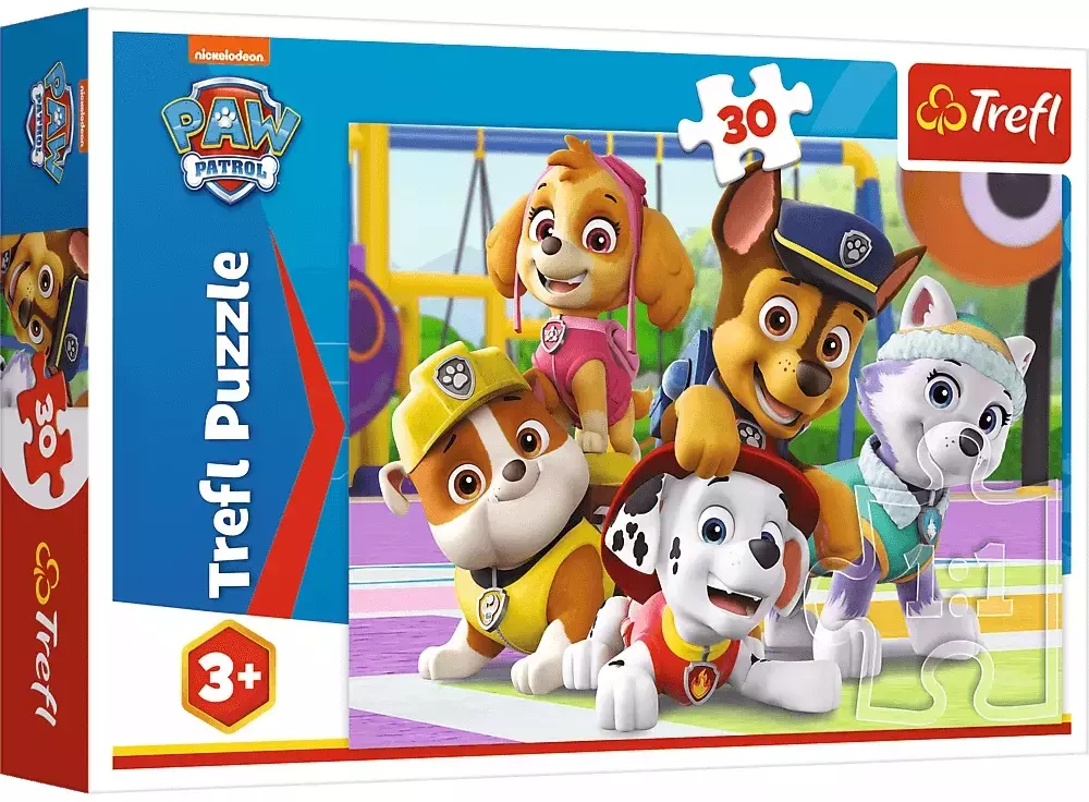 Puzzle 30 elementów. Psi Patrol zawsze na czas - Puzzle