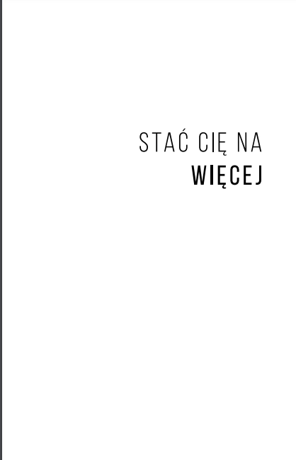 Stać cię na więcej. 10 nawyków dobrego życia - Książki