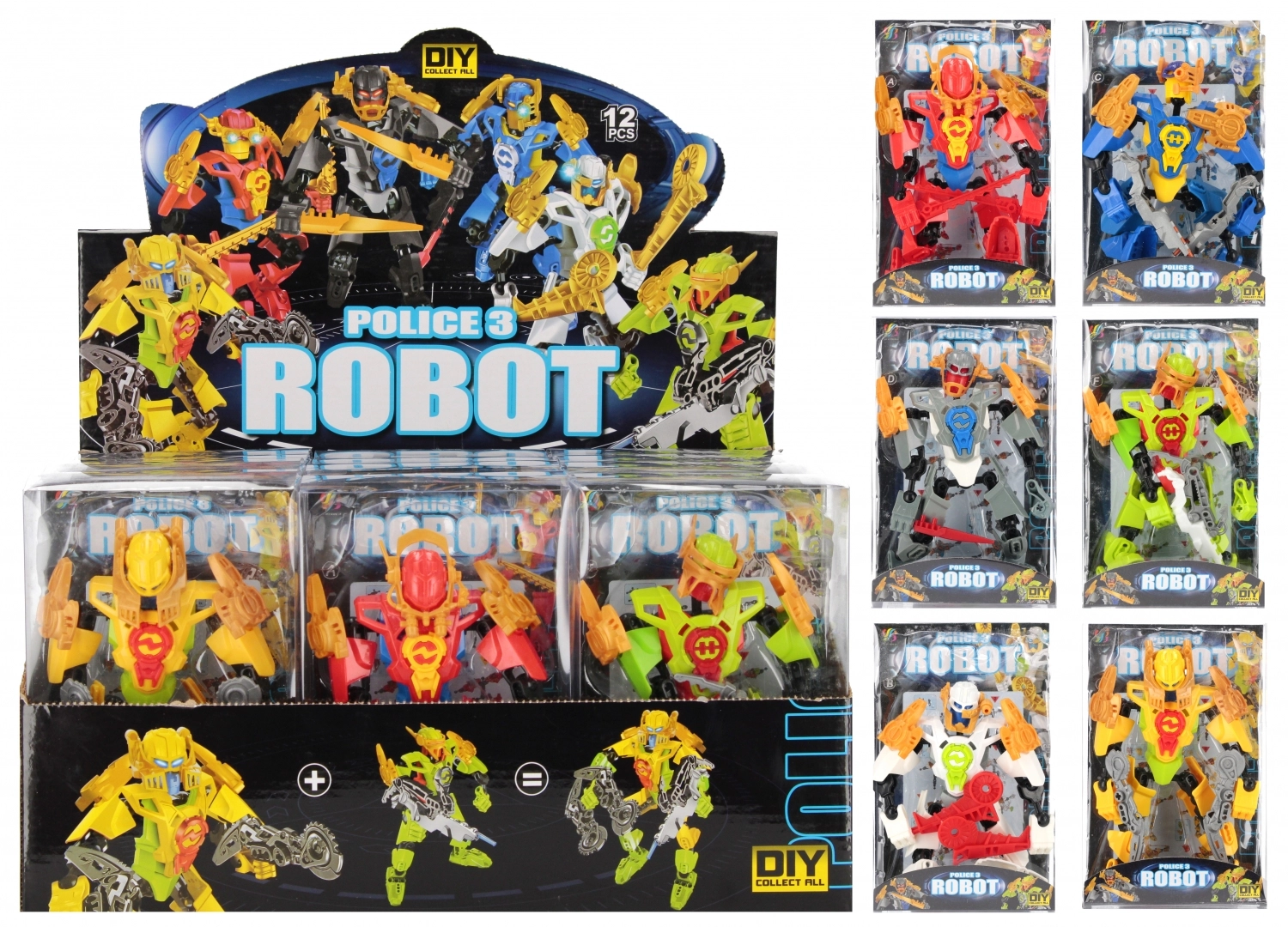 Robot 2w1 Mix Mega Creative 545471 - Zabawki