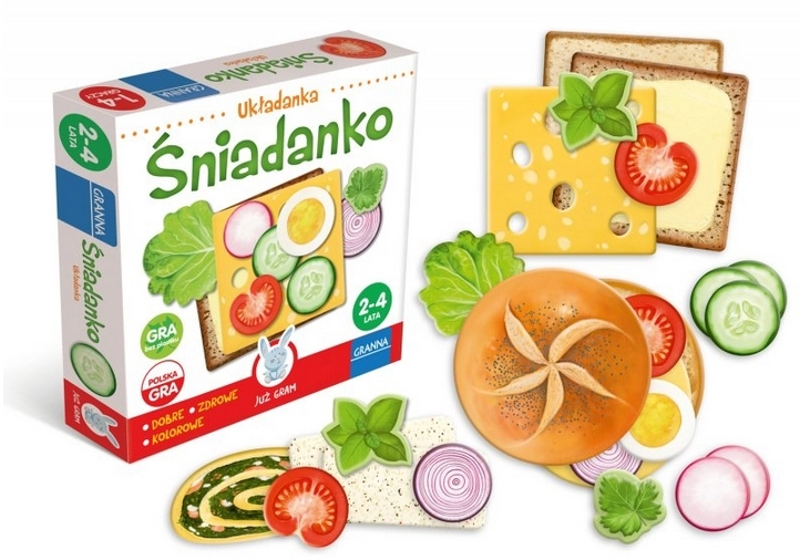 Śniadanko. Układanka - Gry