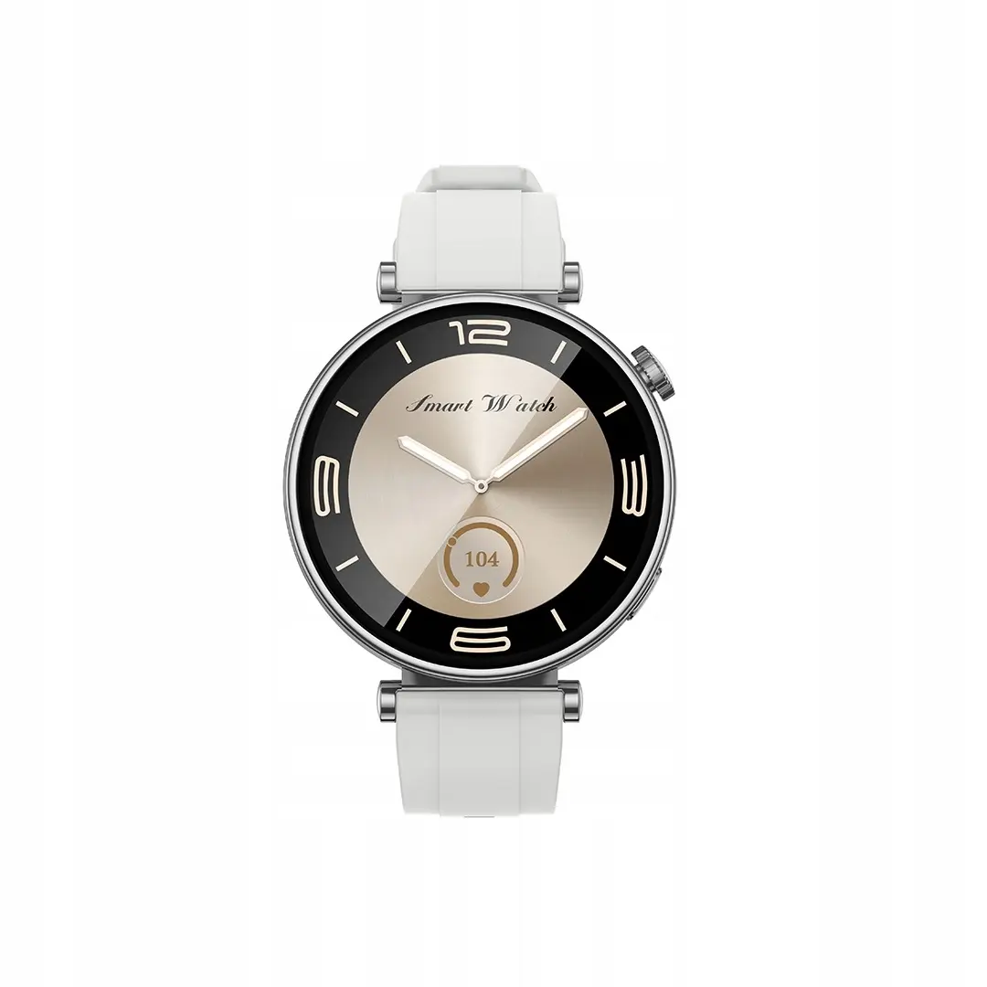 XO smartwatch GT4 Mini Amoled srebrny - Elektronika i akcesoria