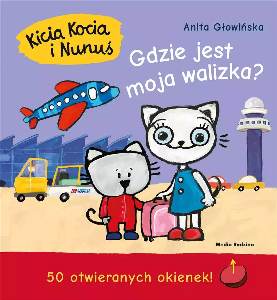 Kicia Kocia i Nunuś. Gdzie jest moja walizka? - Książki