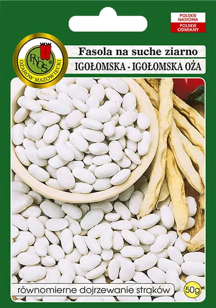 PNOS Nasiona warzyw | Fasola Na Suche Nasiona Igłomska | Opakowanie 50g - Elektronika i akcesoria