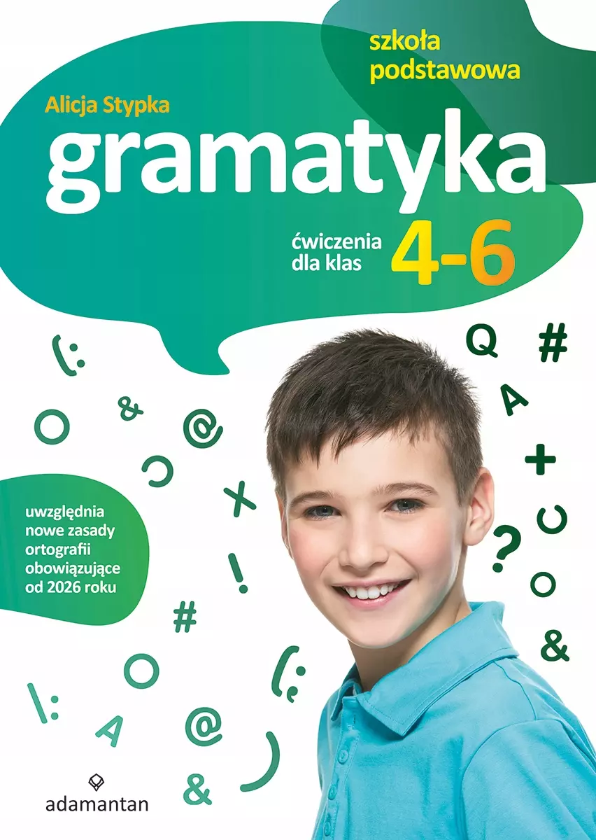 Gramatyka. Ćwiczenia dla klas 4-6 szkoły podstawowej - Książki