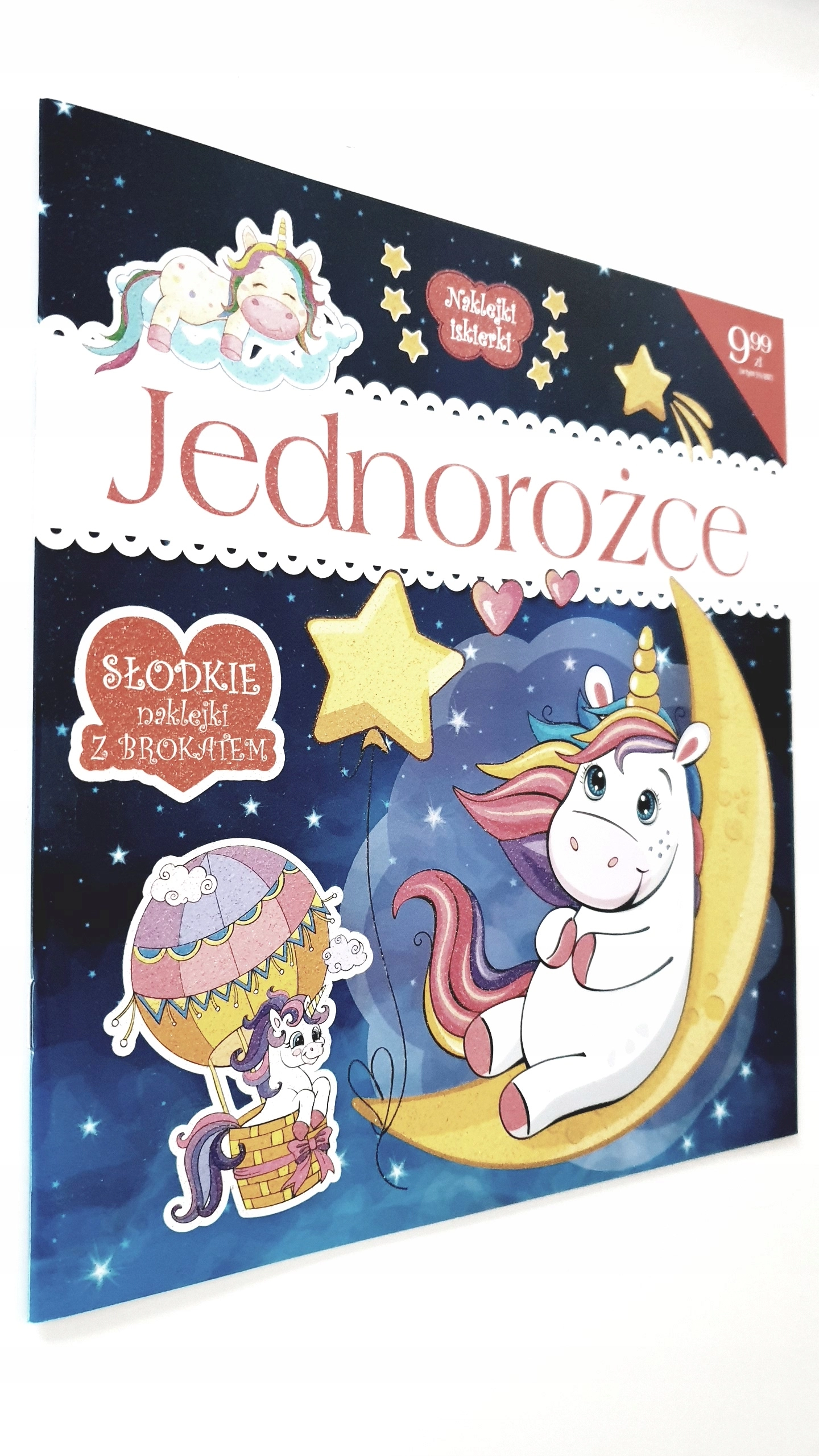 Jednorożce naklejki iskierki - Książki