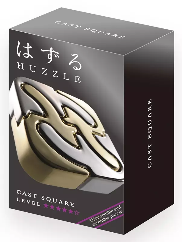 Łamigłówka Huzzle Cast Square poziom 5/6 - Gry