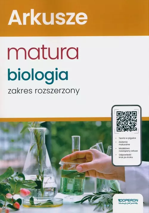 Arkusze maturalne Matura 2024 Biologia Zakres rozszerzony - Książki
