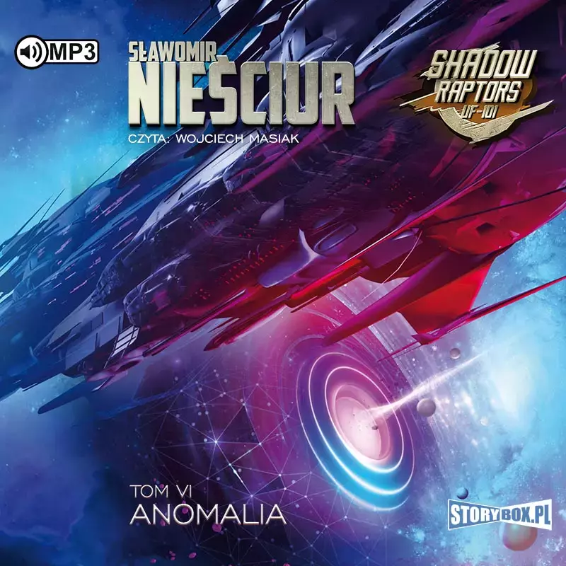 CD MP3 Anomalia. Shadow Raptors. Tom 6 - Audiobooki