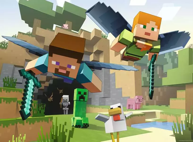 Puzzle 200 elementów. Minecraft - Puzzle