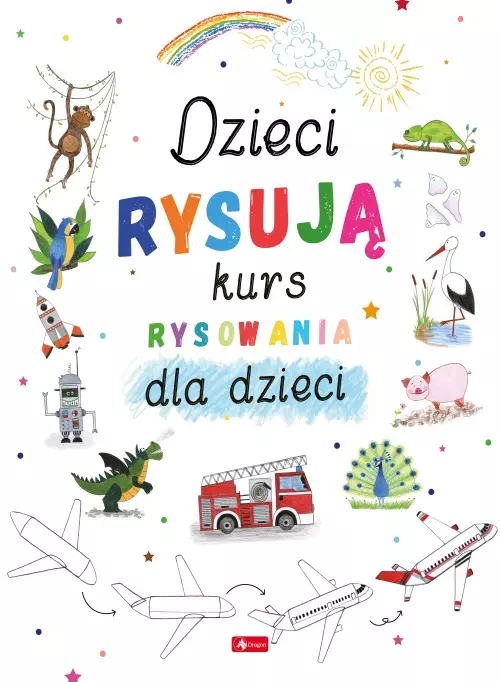 Dzieci rysują-kurs rysowania - Książki
