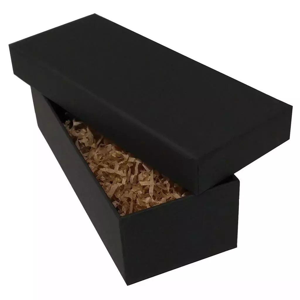 Pudełko tekturowe kraft czarne 20x8x5,5cm - Papiernicze i szkolne