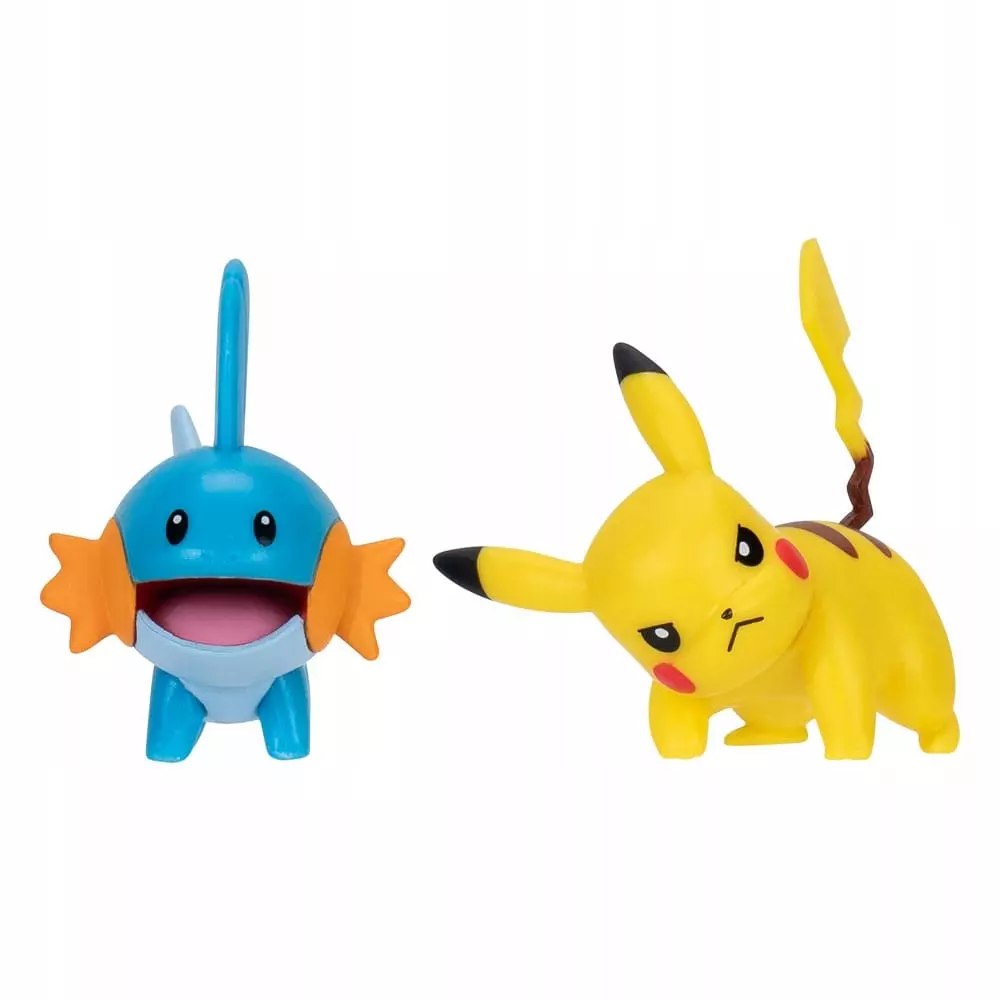 JAS POKEMON 2PACK MUDKIP PIKACHU - Zabawki
