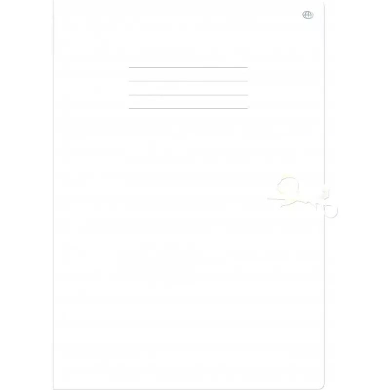 Teczki wiązane A4, białe z liniami (10 sztuk) - Papiernicze i szkolne