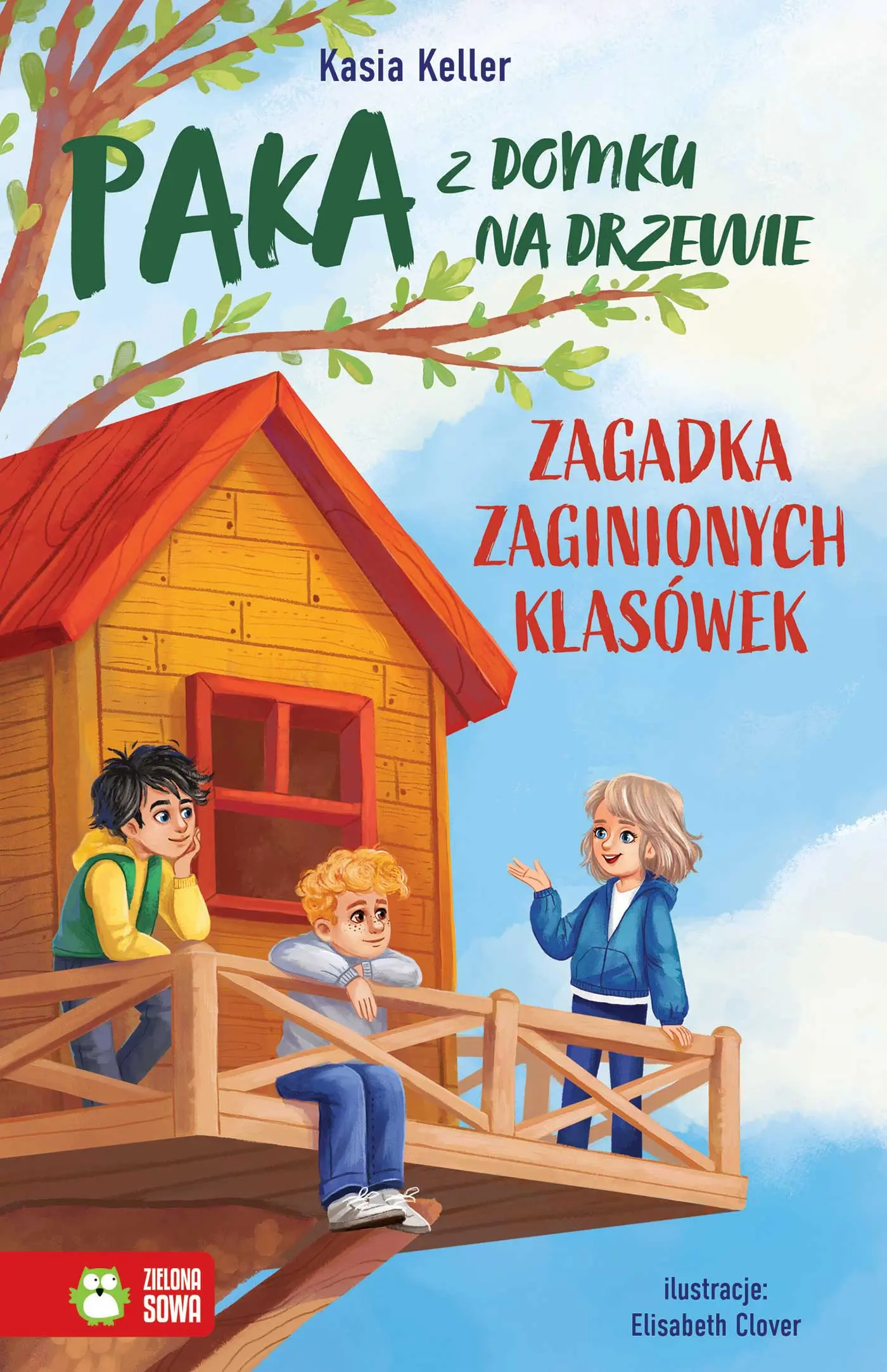 PAKA z domku na drzewie. Zagadka zaginionych klasówek - Książki