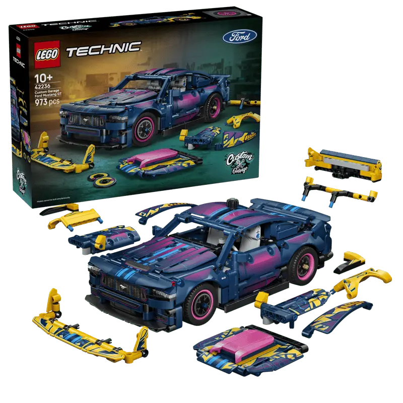 LEGO Technic Warsztat tuningowy: samochód Ford Mustang GT 42236 - Zabawki