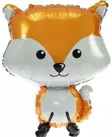 Balon foliowy leśne zwierzątka - lisek 48cm - Papiernicze i szkolne