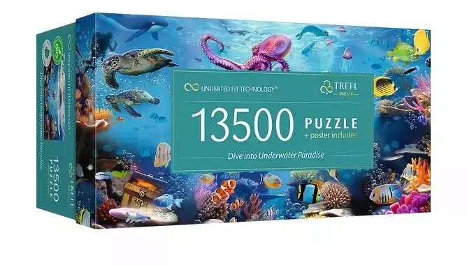 Puzzle 13500 Dive into Underwater Paradise TREFL - Puzzle