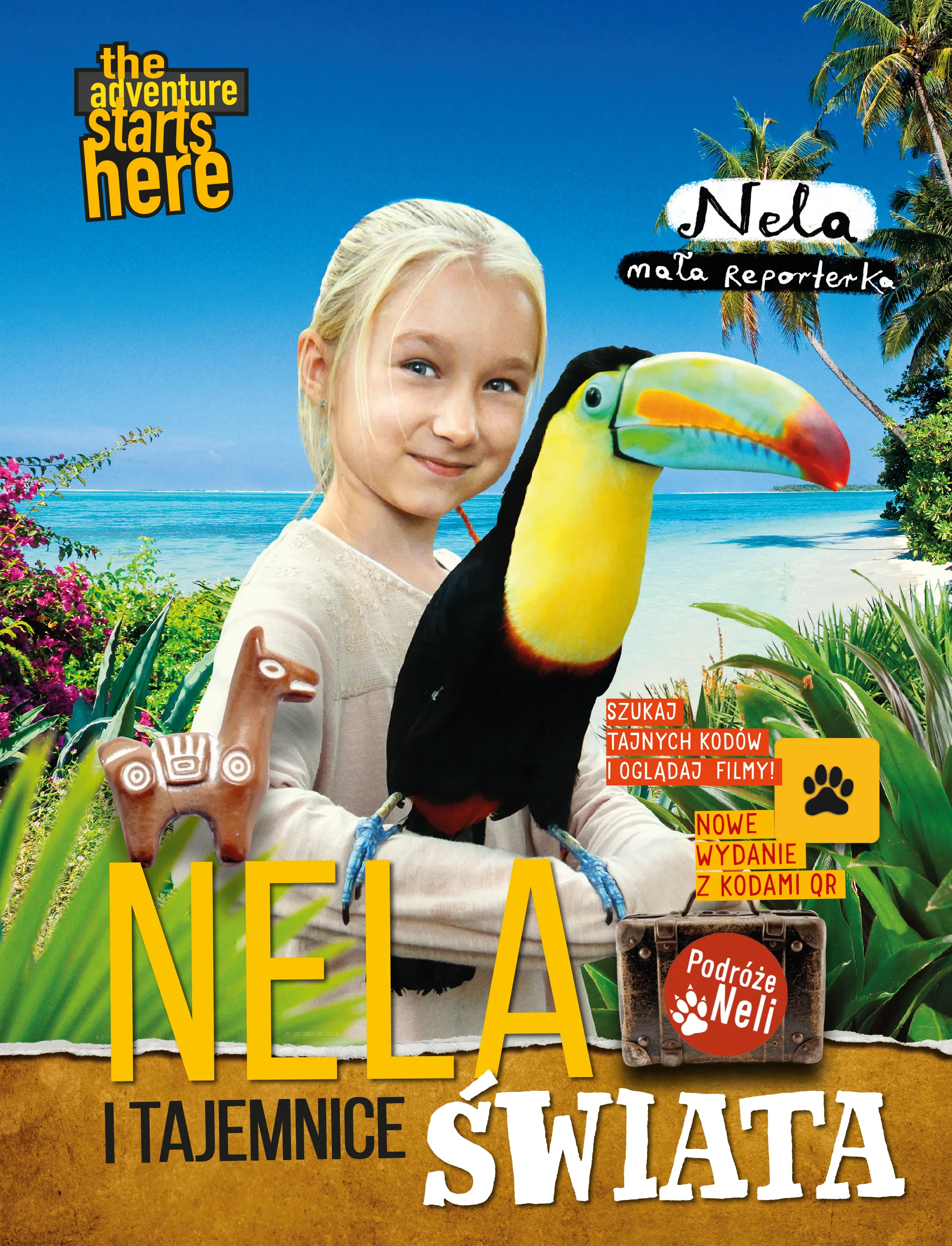 Nela i tajemnice świata (nowe wydanie z dodatkowymi kodami QR) - Książki