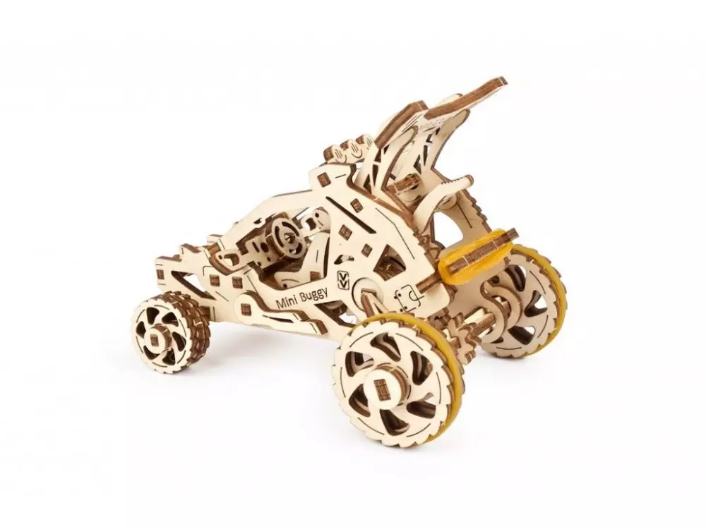 Puzzle 3D Ugears Mini Buggy 70164 80 elementów - Puzzle