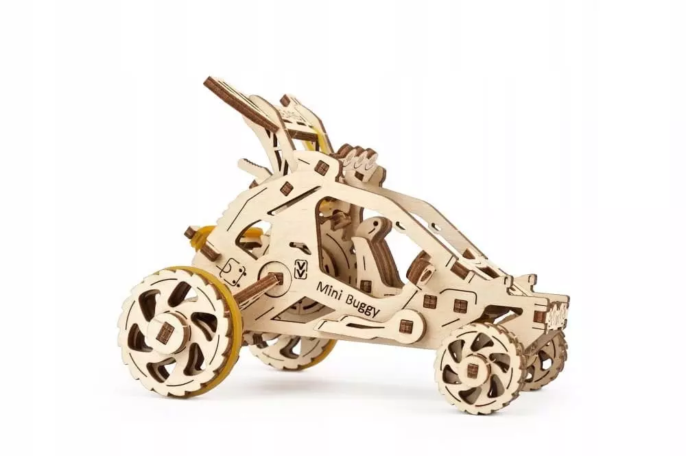 Puzzle 3D Ugears Mini Buggy 70164 80 elementów - Puzzle