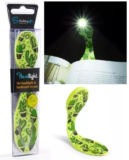 Flexilight Cactus - Lampka do książki - Kaktus - Papiernicze i szkolne