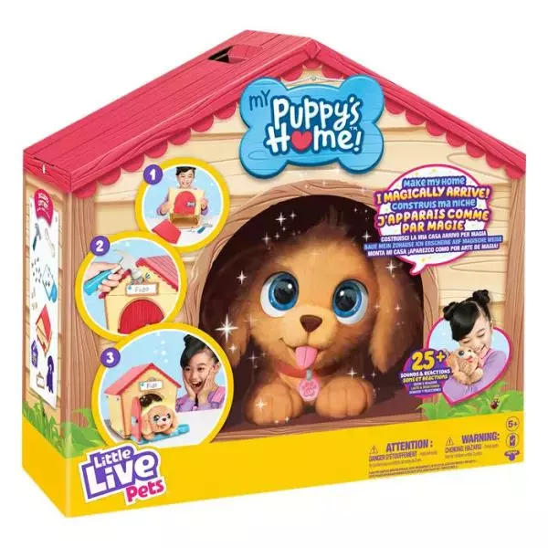 Cobi 26477. Little Live Pets. Piesek z domkiem - Zabawki