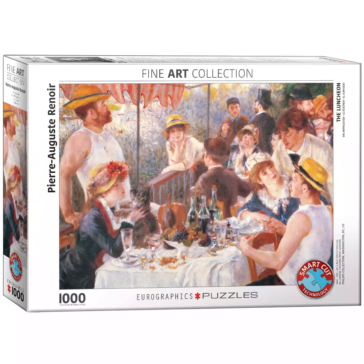 Puzzle 1000 elementów. Obiad, Renoir - Puzzle