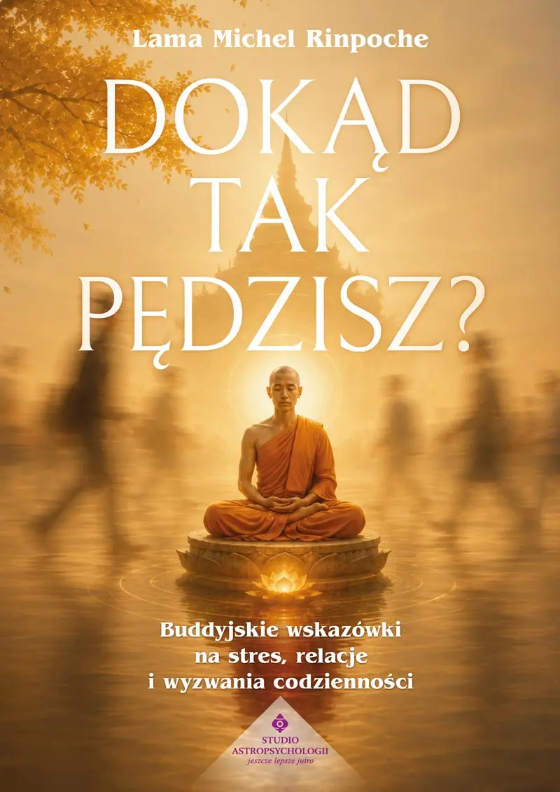 Dokąd tak pędzisz? Buddyjskie wskazówki na stres, relacje i wyzwania codzienności - Książki