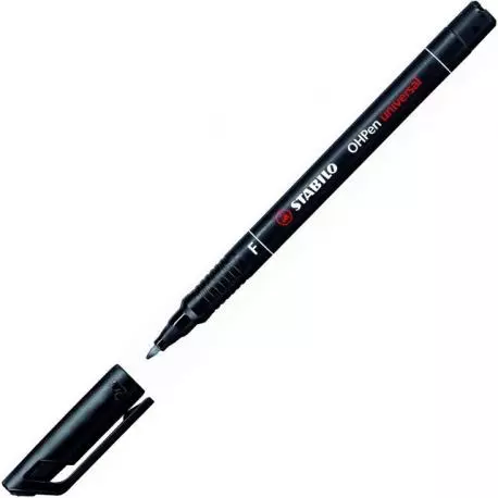 Marker permanentny OHPen F do folii i płyt, czarny - Papiernicze i szkolne