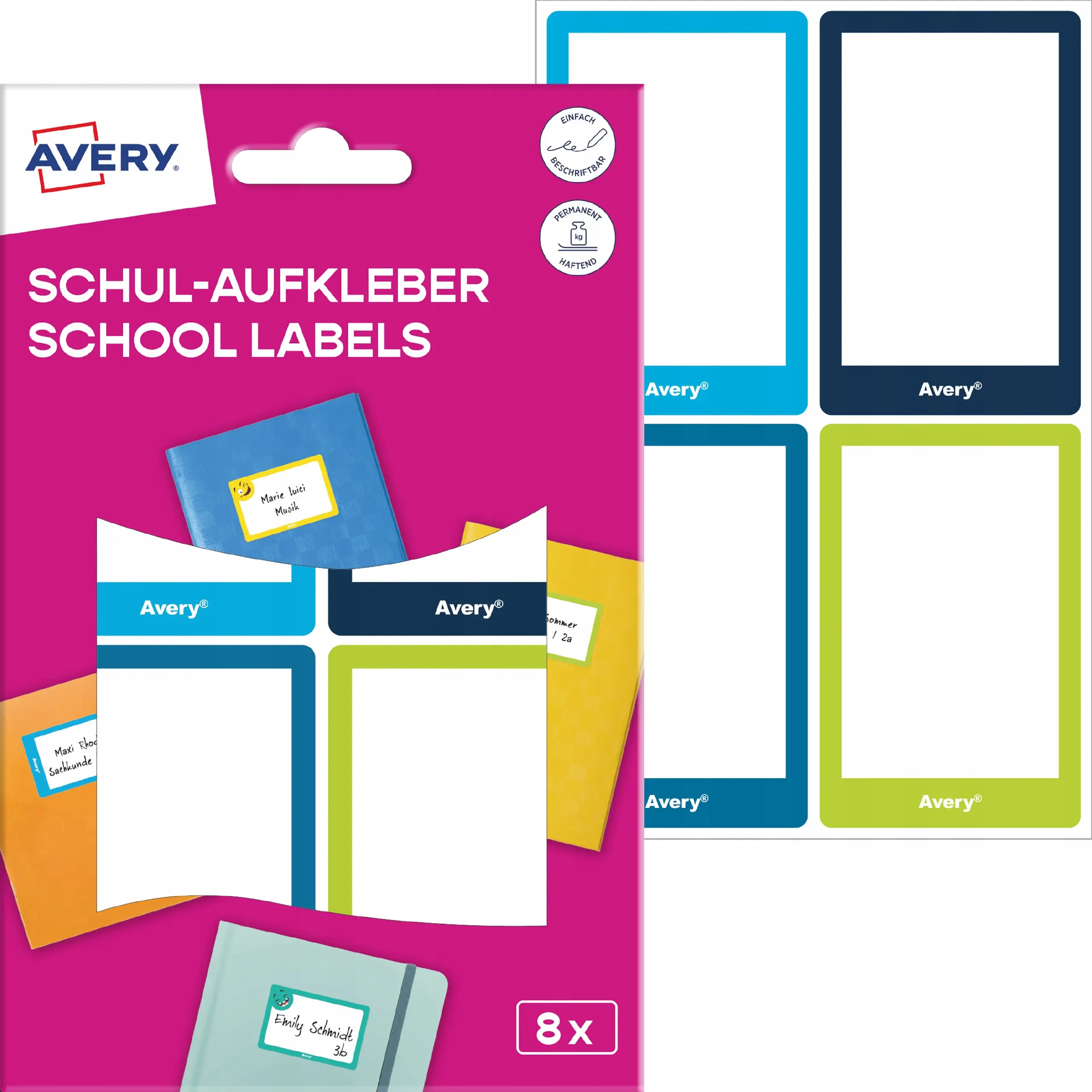 Naklejki szkolne SCHOOL8G - Papiernicze i szkolne