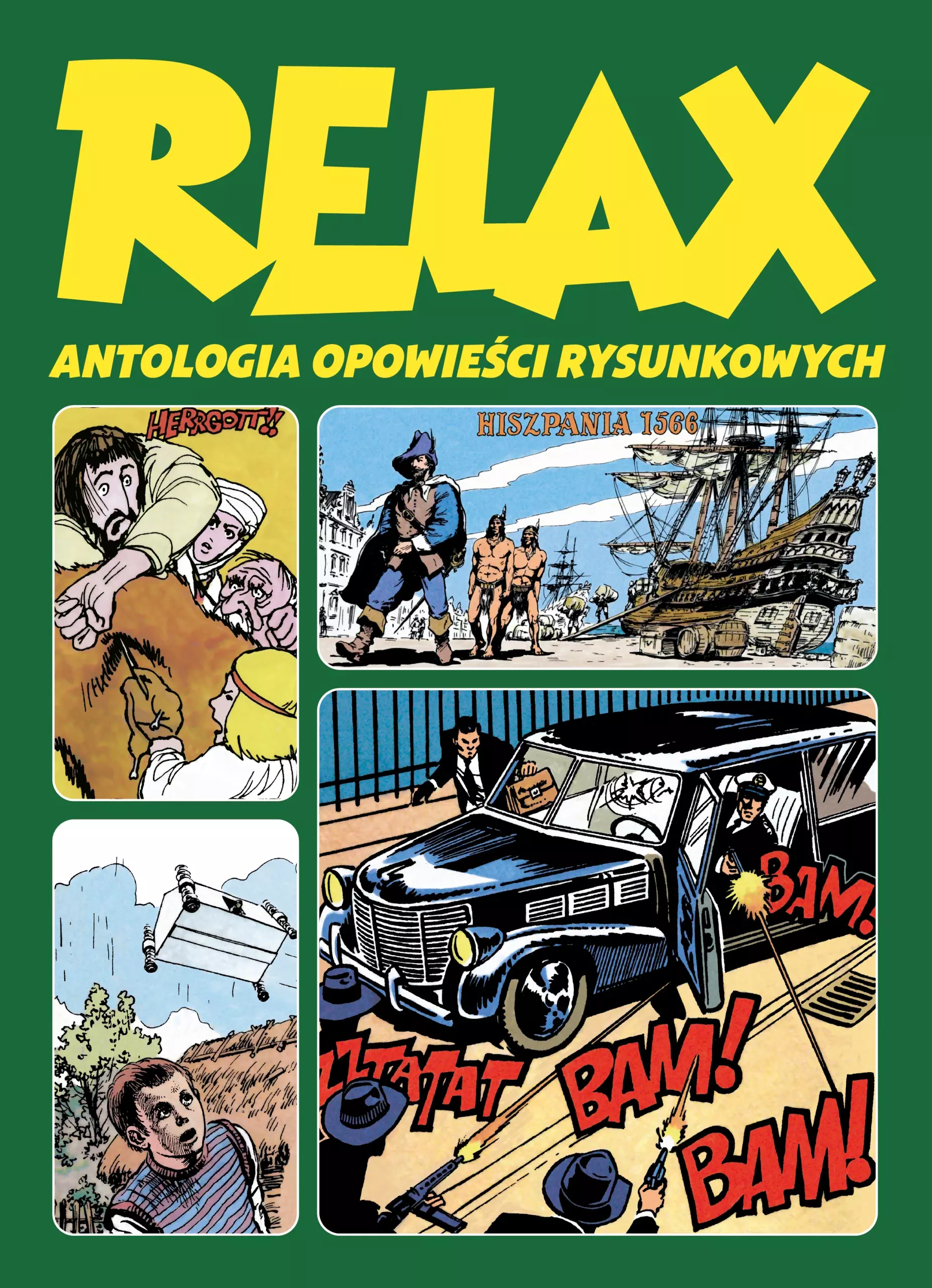Relax. Antologia opowieści rysunkowych. Tom 3 - Książki