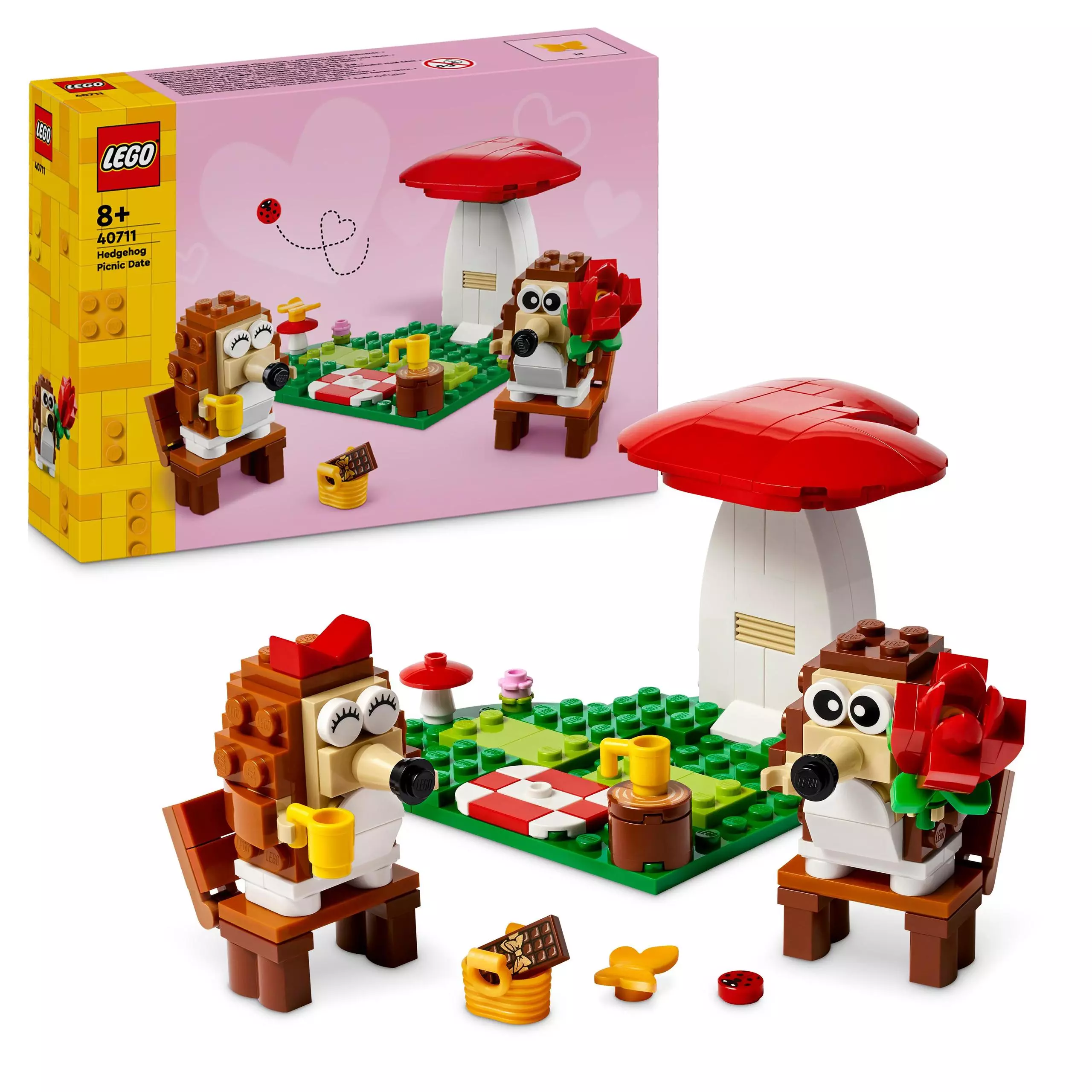 LEGO Piknik pary jeżyków 40711 - Zabawki