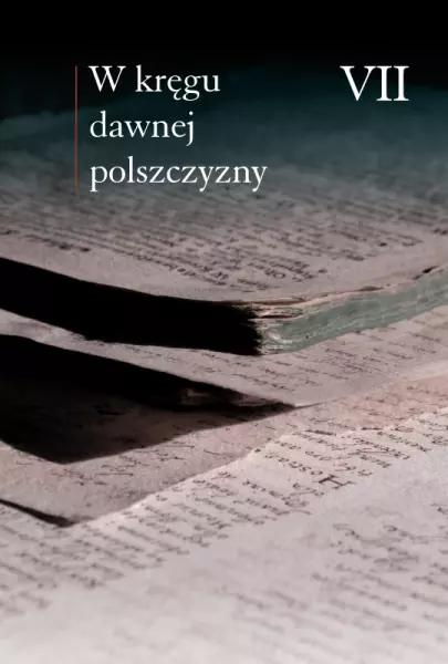 W kręgu dawnej polszczyzny VII - Książki