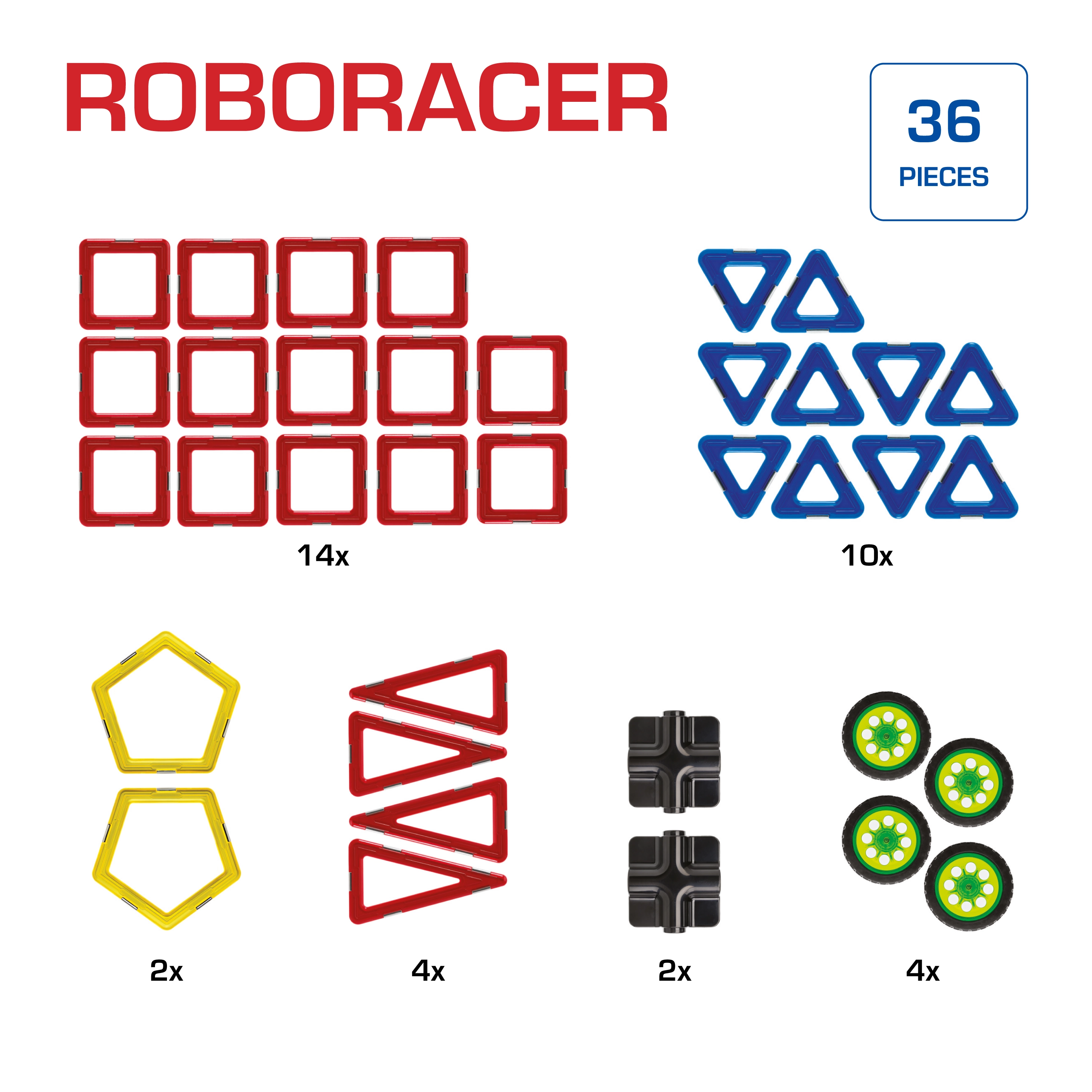 RoboRacer (36 części) - Zabawki