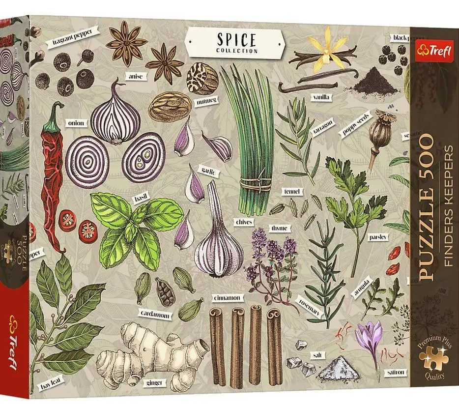 Puzzle 500 Finders Keepers: Przyprawy TREFL - Puzzle