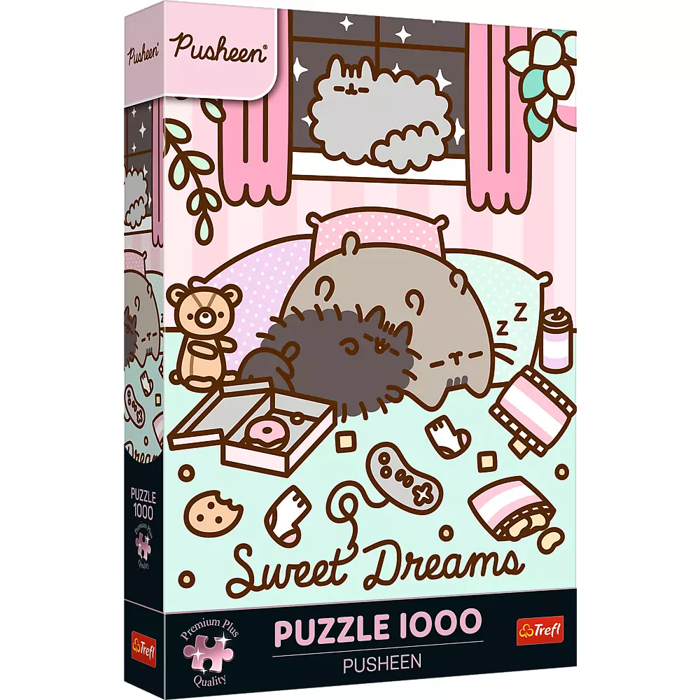 PUZZLE 1000 PremPlus Pusheen 12080 - Puzzle