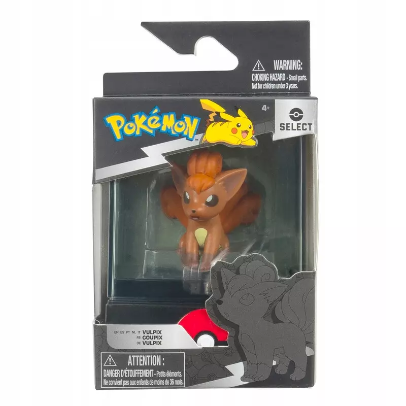JAS POKEMON FIGURKA BITEWNA CASE VULPIX - Zabawki