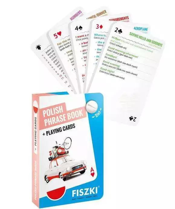 Polish Phrase Book and Playing Cards 2in1 - Książki