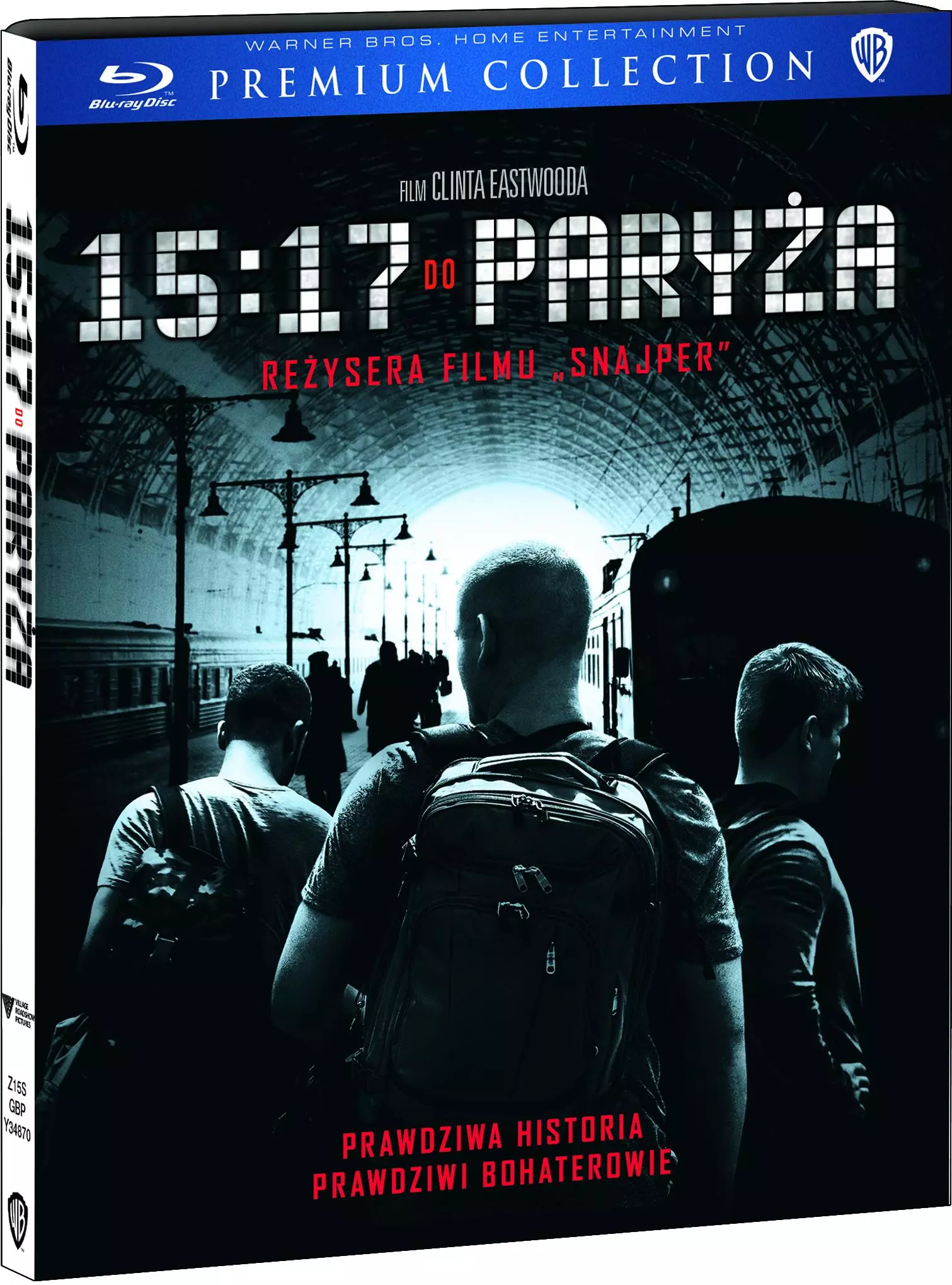 Premium Collection. 15:17 do Paryża, Blu-ray - Filmy