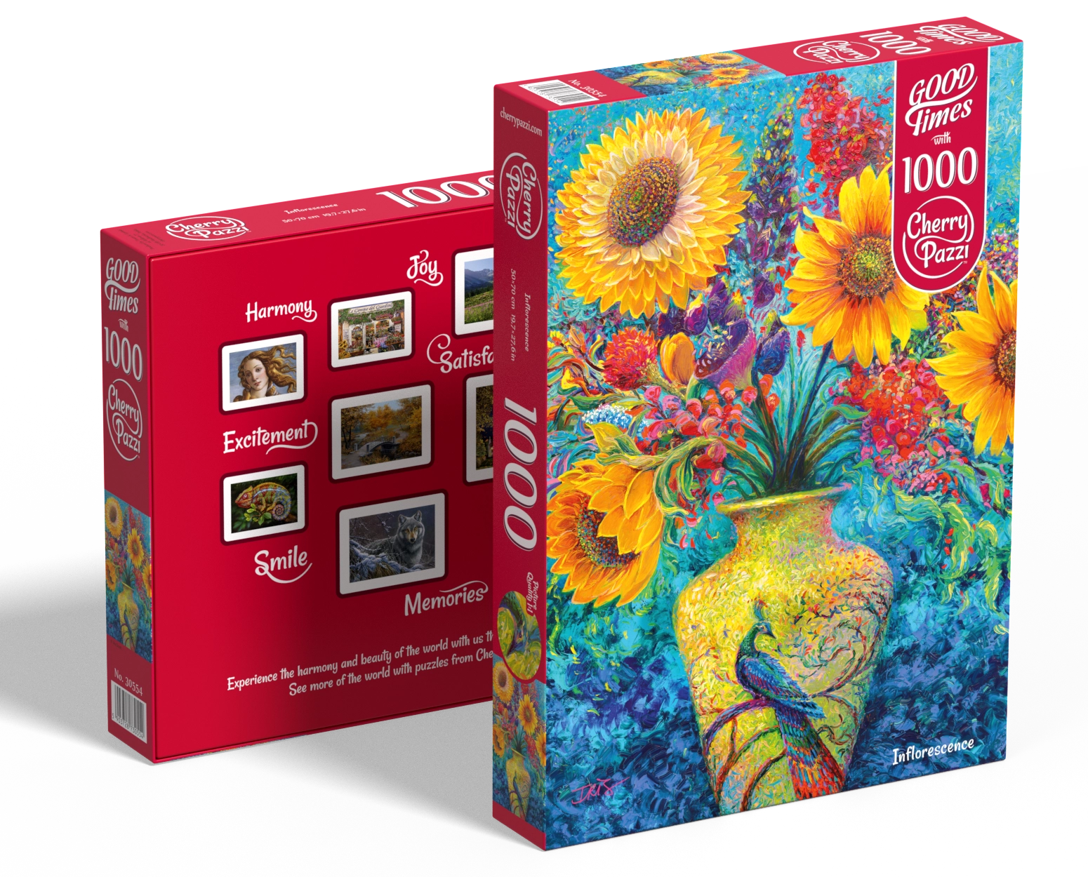 Puzzle 1000 elementów. Kwiatostan 30554 - Puzzle