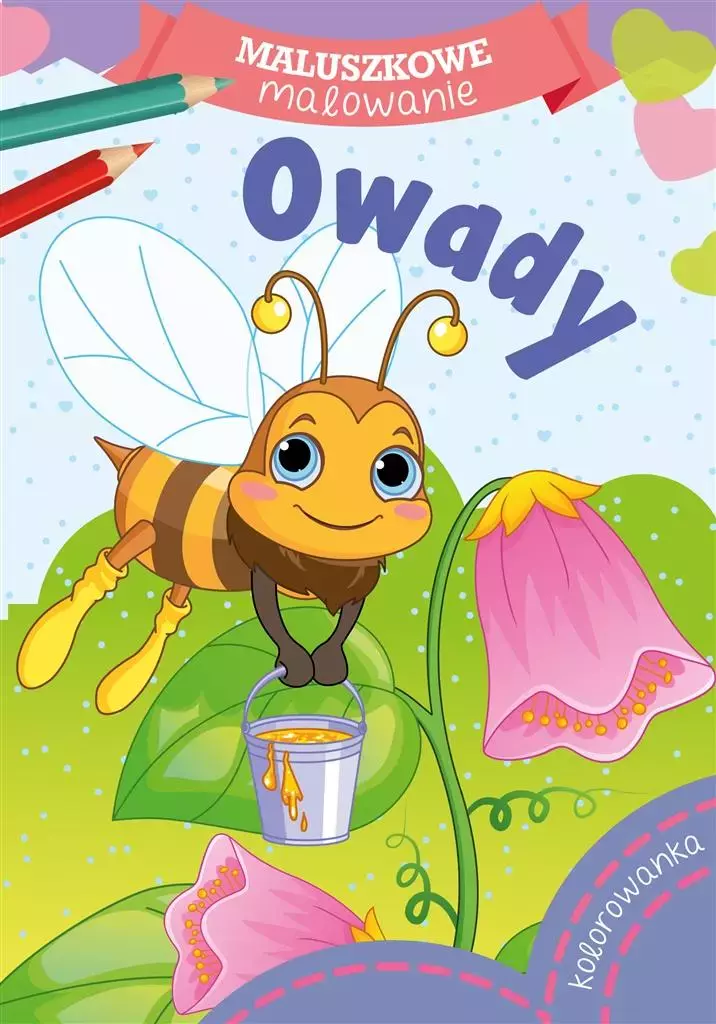 Maluszkowe malowanie. Owady - Książki