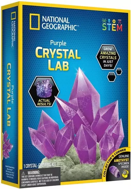 National Geographic. Laboratorium do hodowli purpurowego kryształu - Zabawki