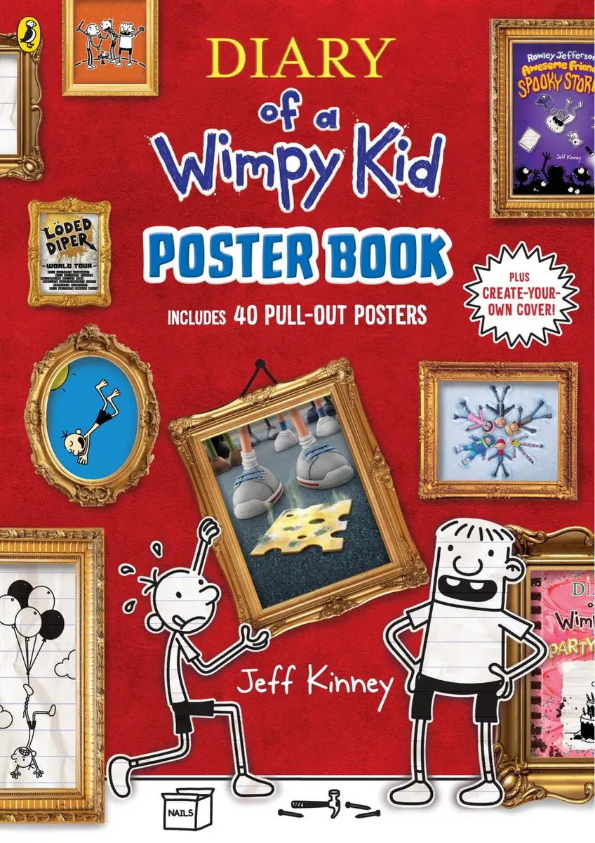 Diary of a Wimpy Kid Poster Book - Książki