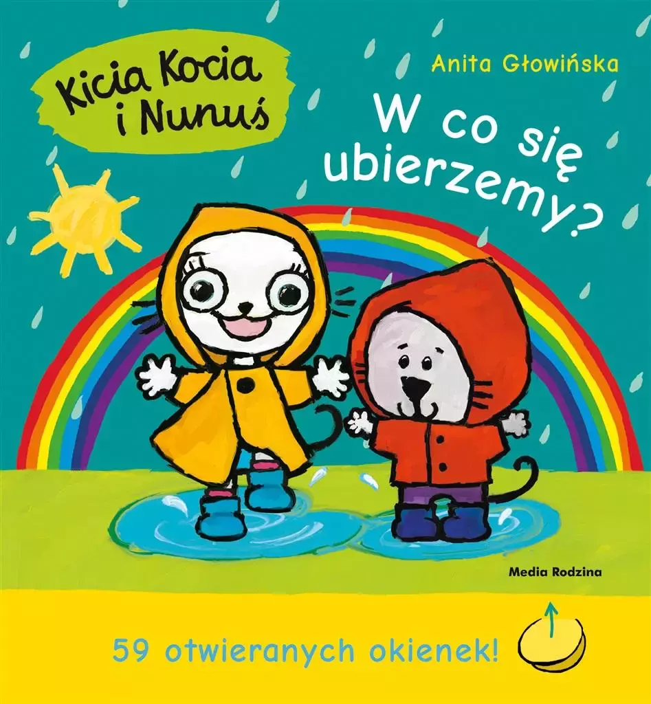 Kicia Kocia i Nunuś. W co się ubierzemy? - Książki