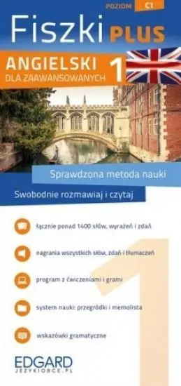 Angielski Fiszki PLUS dla zaawansowanych 1 - Książki